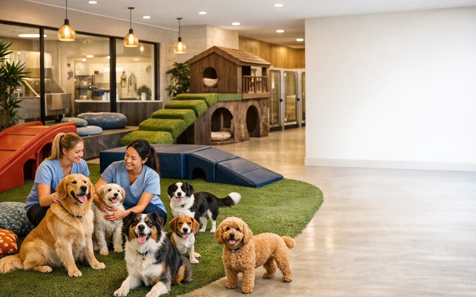 Paws & Claws Pet Resort website preview